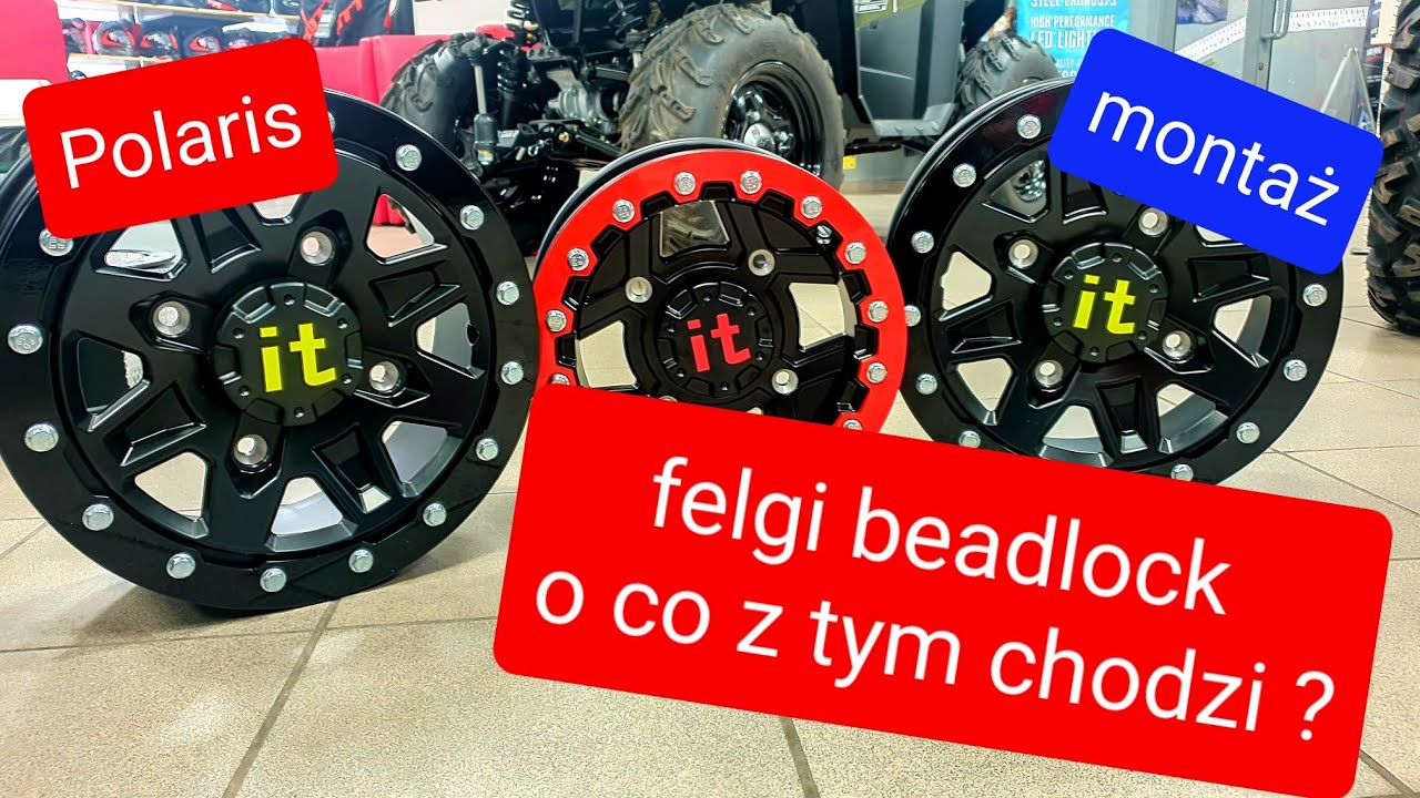 Wszystko o felgach beadlock  felgi beadlock montaż !