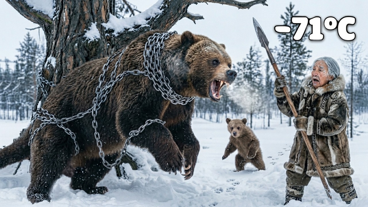 Surviving −71°C in Yakutia: Chaining a Giant Bear to Save the Village