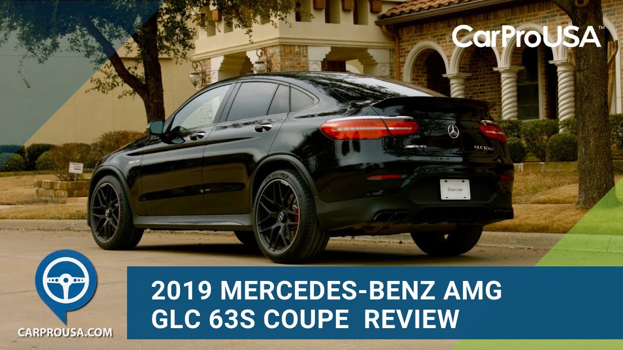 Mercedes-Benz AMG GLC 63S Coupe 2019 года — спортивный, мощный внедорожник с практичной составляю...