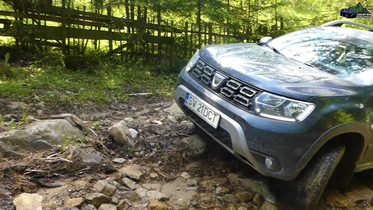 Dacia Duster 4X4 Offroad Hard Mud Stones Climb