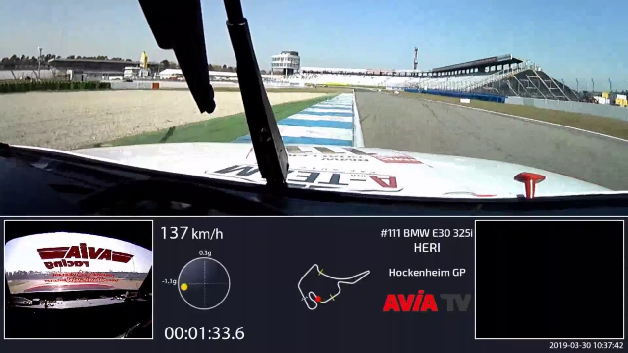 DMV BMW Challenge Rennen 1 aus Hockenheim