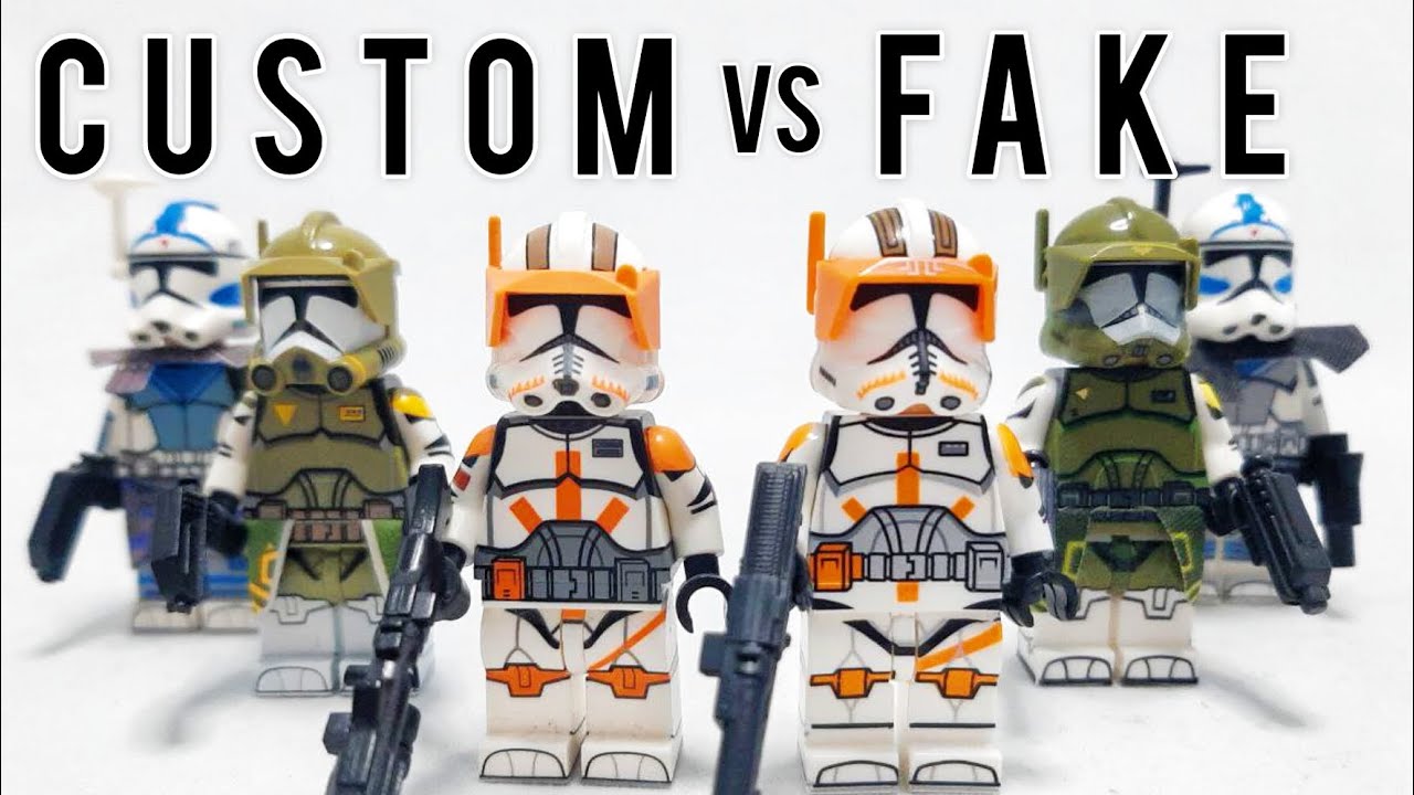 LEGO STAR WARS: CLONE ARMY CUSTOMS vs FAKE LEGO CLONES