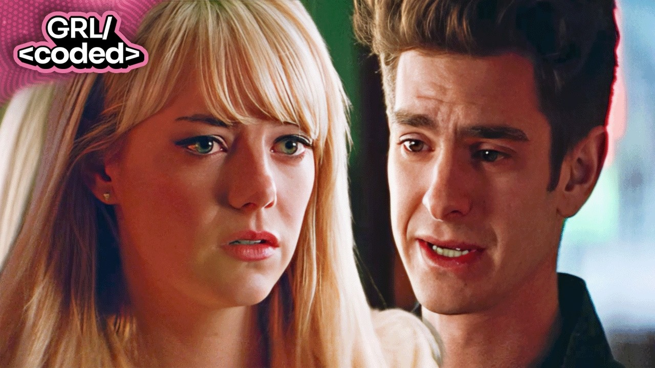 the amazing spider-man 2 (2014) - a heartbroken gwen chooses herself