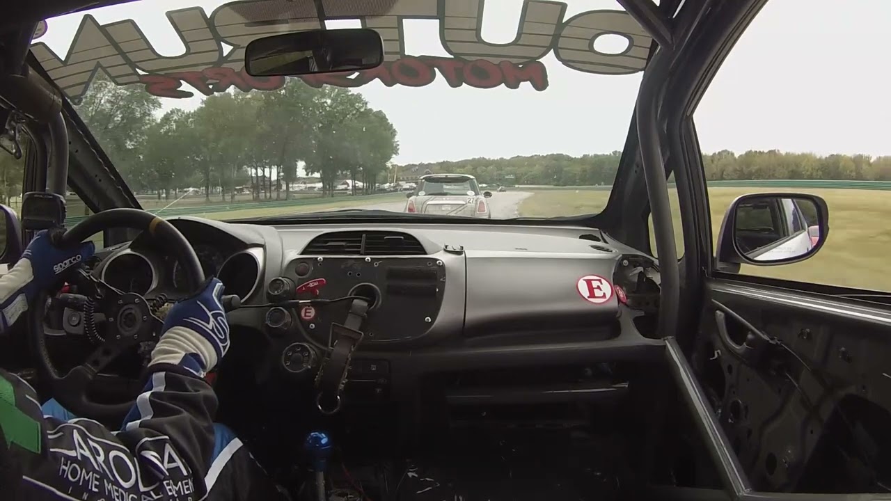 Race Video - 2022 SCCA Runoffs - #87 BSpec Honda Fit