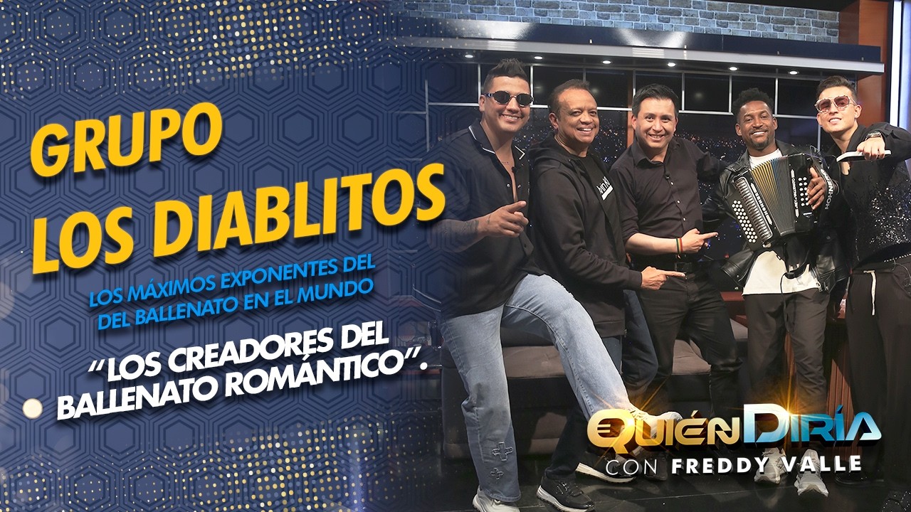 GRUPO LOS DIABLITOS | BALLENATO ROMANTICO | COLOMBIA | NO VOY A LLORAR | LOS CAMINOS DE LA VIDA | QD