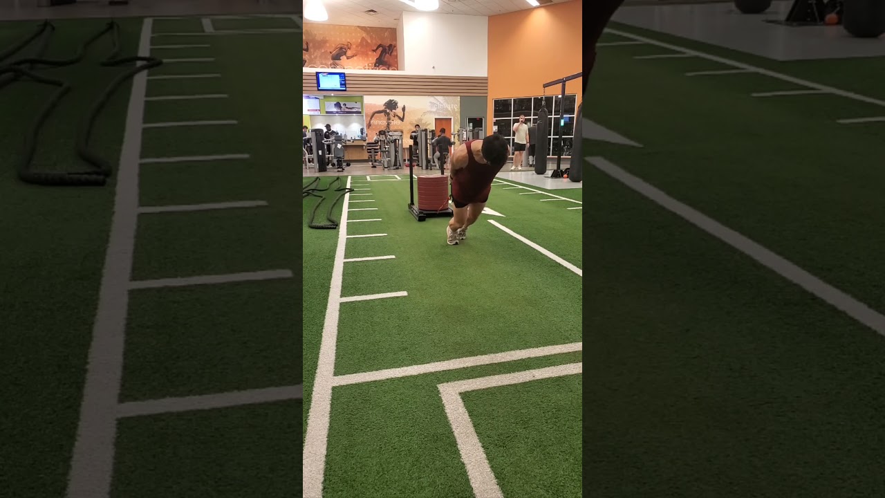 440lb Sled foward pull(drag) for HYROX