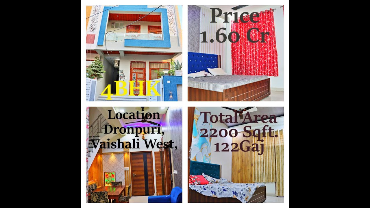 4BHK Fully-Furnished Duplex Villa in Vaishali West Jaipur | 122 Gaj | ₹1.60 Cr | Luxury Home Tour