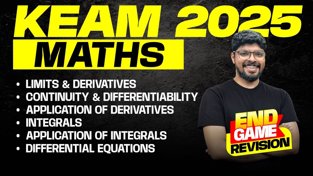 KEAM Maths | Complete Calculus | Eduport