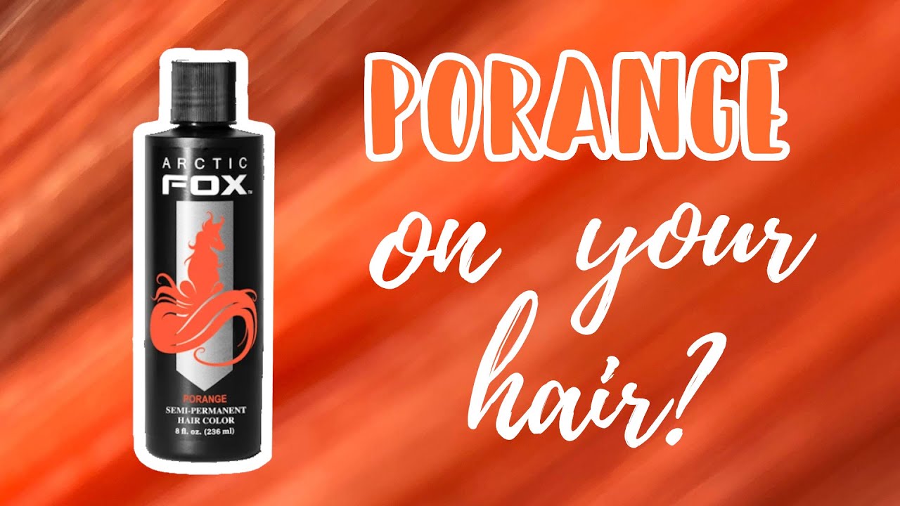 Arctic Fox PORANGE | Hair Level Swatches