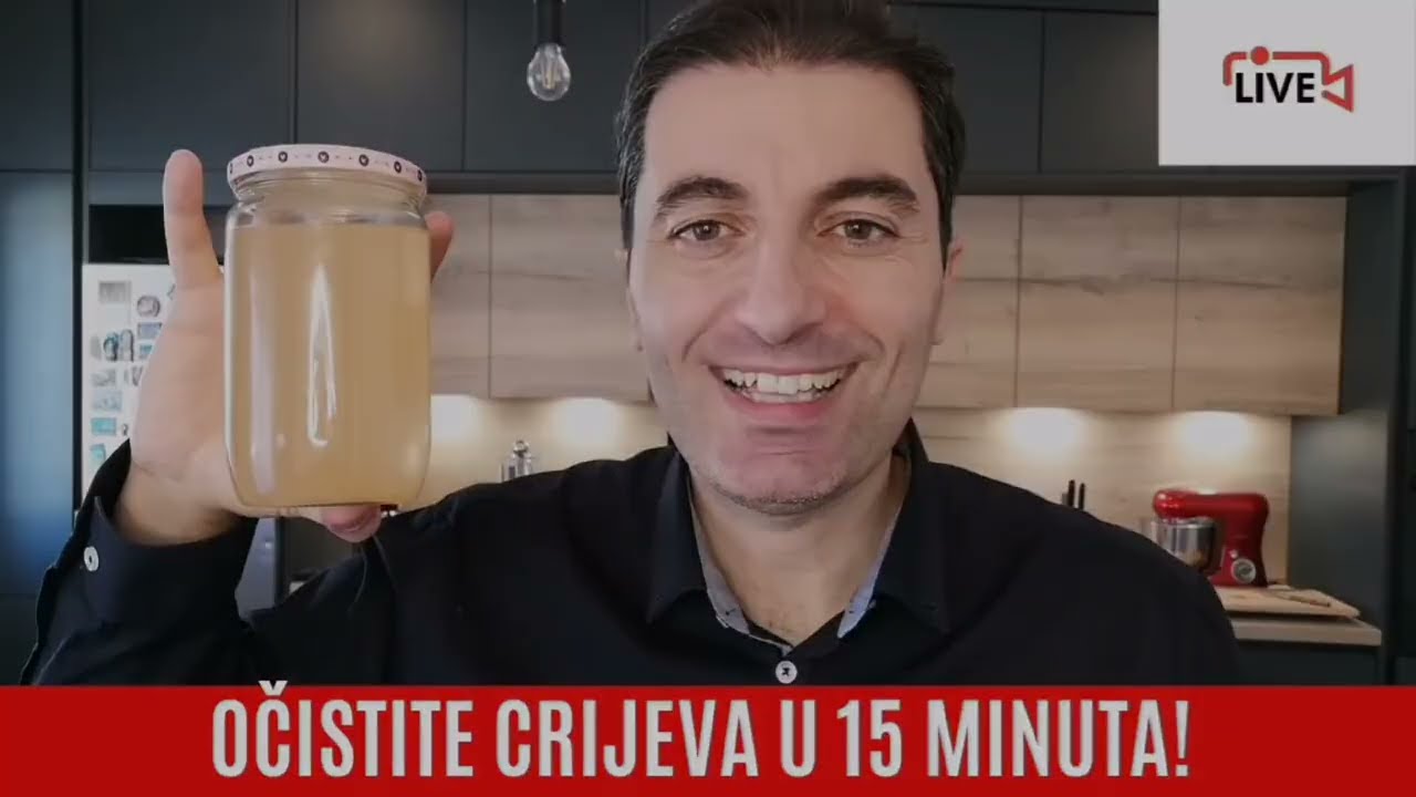POTPUNO OČISTITE CRIJEVA ZA 15 MINUTA!