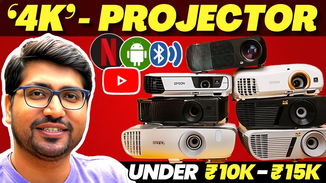 [NEW 2026]🔥Best Projector Under ₹15,000 in India🔥Best Projector For Home Use🔥4K Projectors