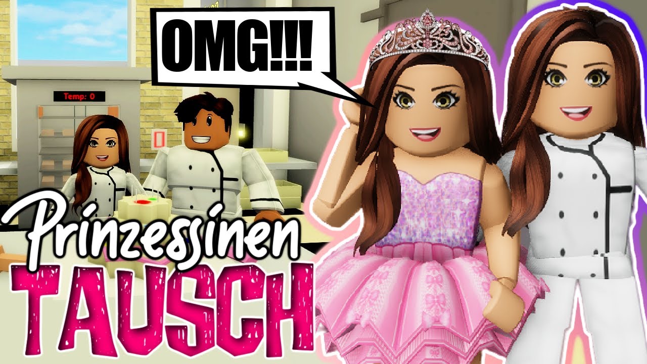 Prinzessinentausch 👸🏻↔️👸🏻 in Brookhaven 🏡 Roblox Roleplay Story RP DEUTSCH