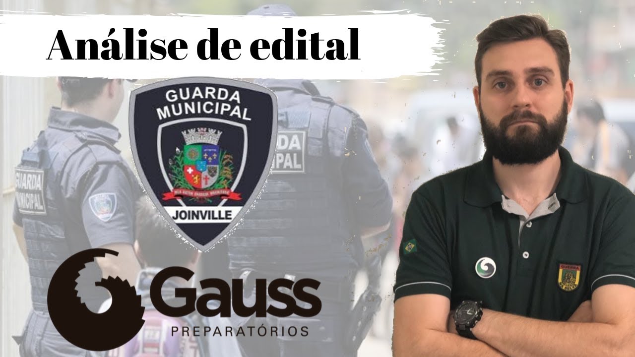Edital  *Guarda Municipal de Joinville 2019*