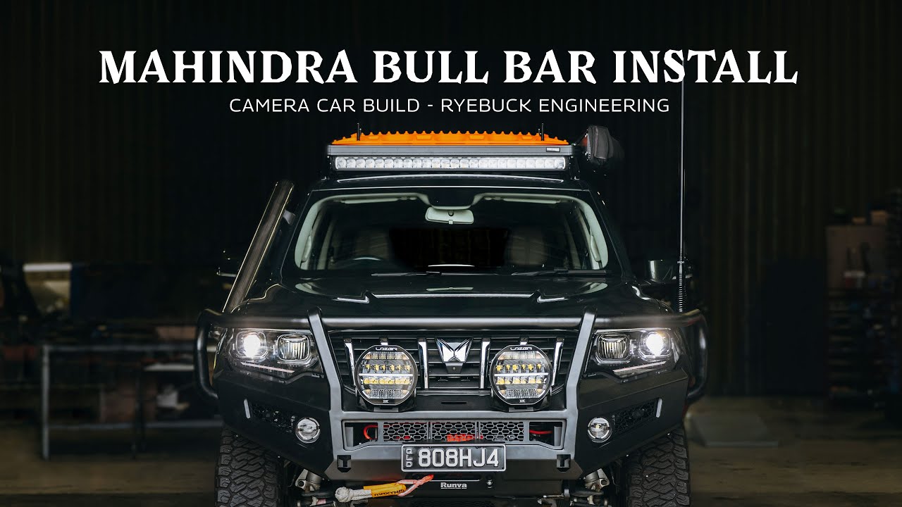 Mahindra Scorpio-N Bullbar Install