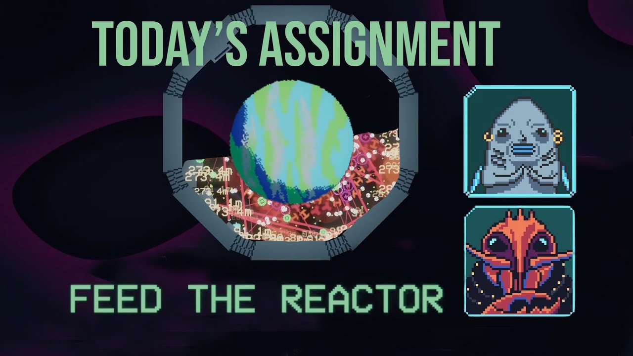 Travelling through time and space through clicks! | Feed the Reactor full playthrough