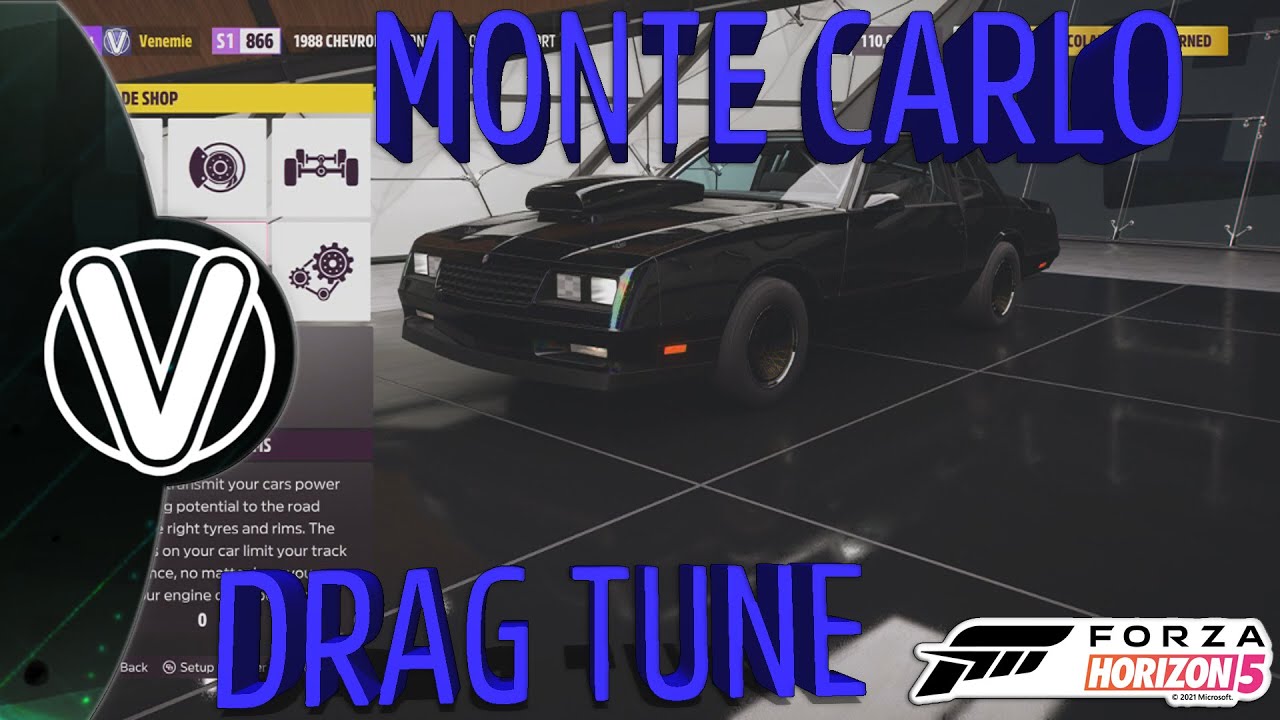 Forza Horizon 5 | MONTE CARLO SUPER SPORT Drag Build *SLEEPER* (Forza Horizon 5 Guides)