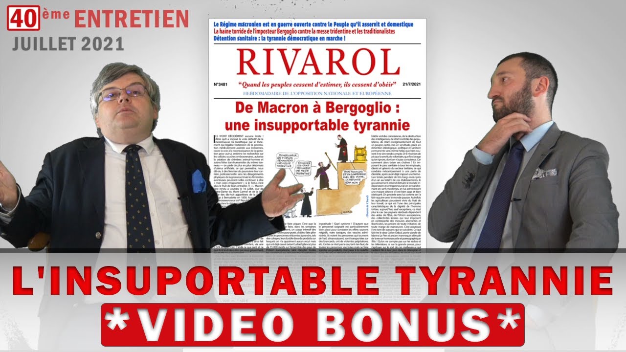 EXTRAIT entretien &eacute;t&eacute; 2021 BONUS - Rivarol avec J&eacute;r&ocirc;me Bourbon