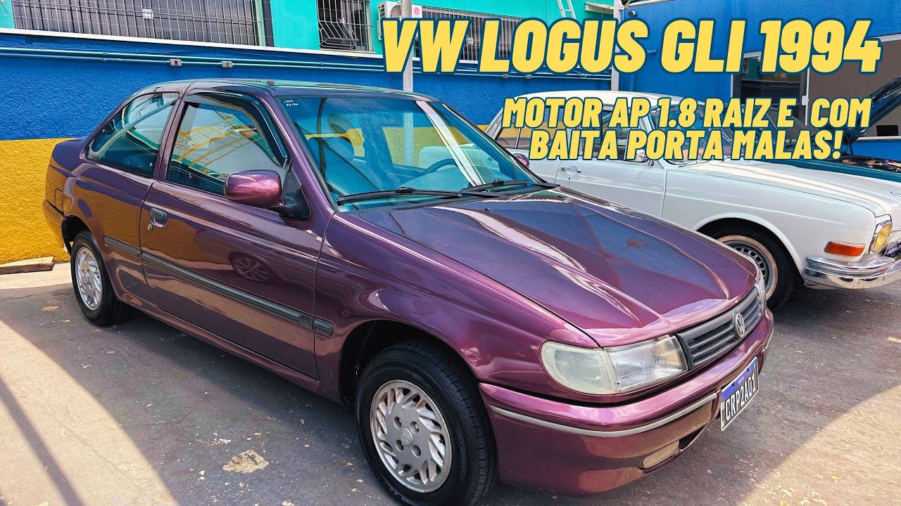 VW Logus GLi 1994 - Um clássico dos anos 90 que é difícil de achar inteiro!