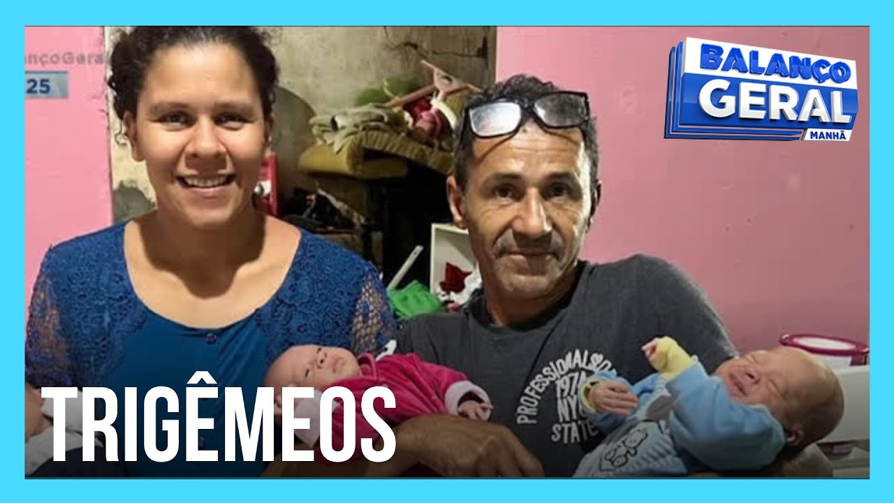 Mulher dá à luz trigêmeos enquanto faz tratamento contra câncer