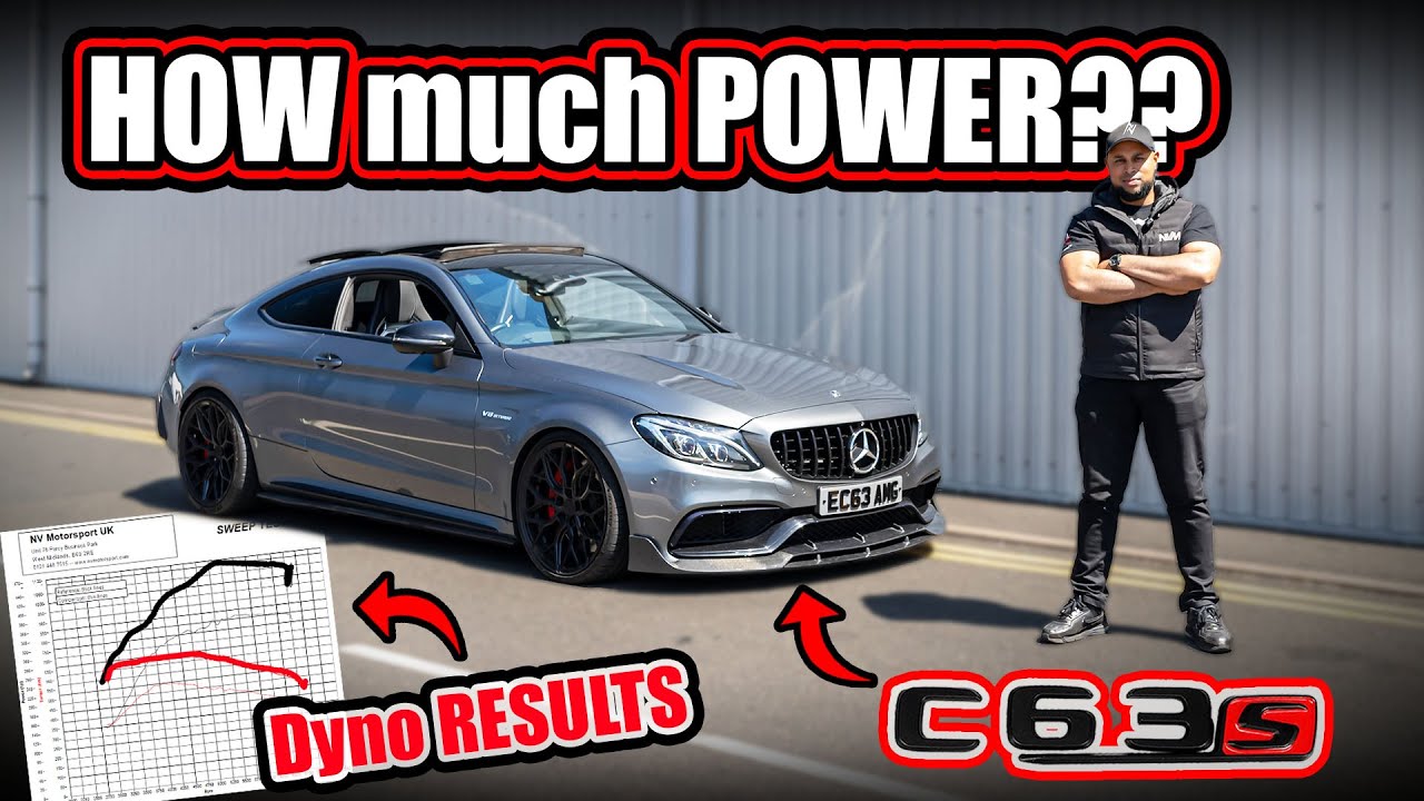 ТЮНИНГ C63s AMG Stage 1! *Без DYNOJET*