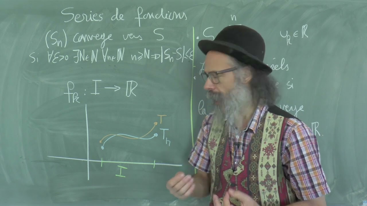 Les séries 8 : Qu'est-ce qu'une série de fonctions ? Comment définir une notion de convergence ?