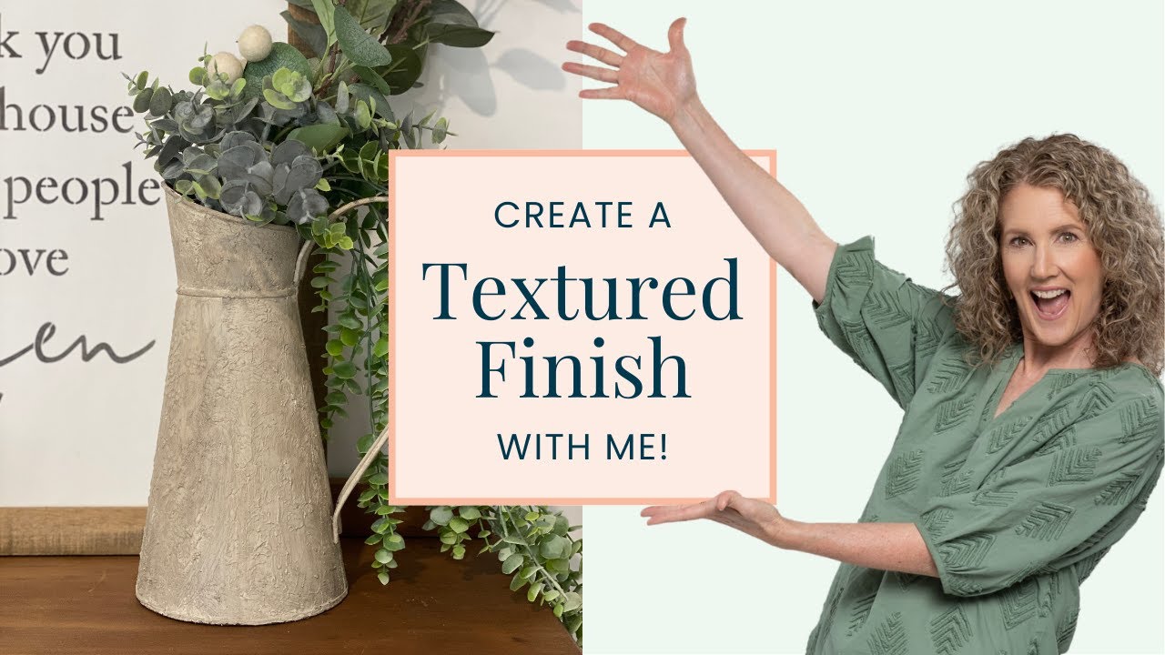 Using Artisan Paint's Salt Impasto to Create a Textured Finish