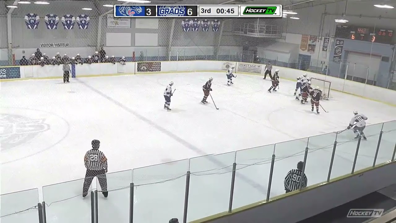 Navan Grads #10 Joseph Ianniello ('04) scores his 4th goal of the season vs. Cornwall Colts #Grads