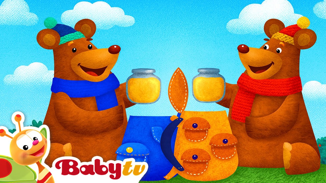 The Bear Went Over the Mountain | Classic Nursery Rhyme & Song for Kids 🐻