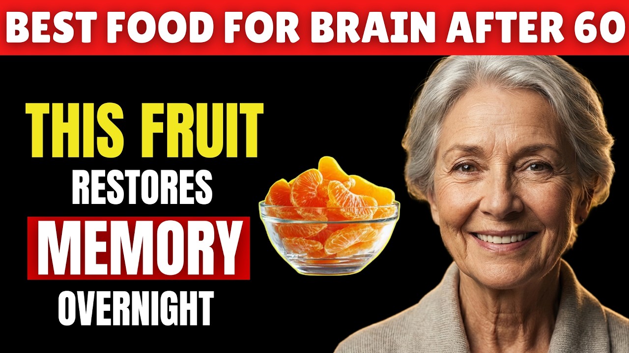 Seniors Top 3 Fruits That Repair Brain Cells and Memory While You Sleep