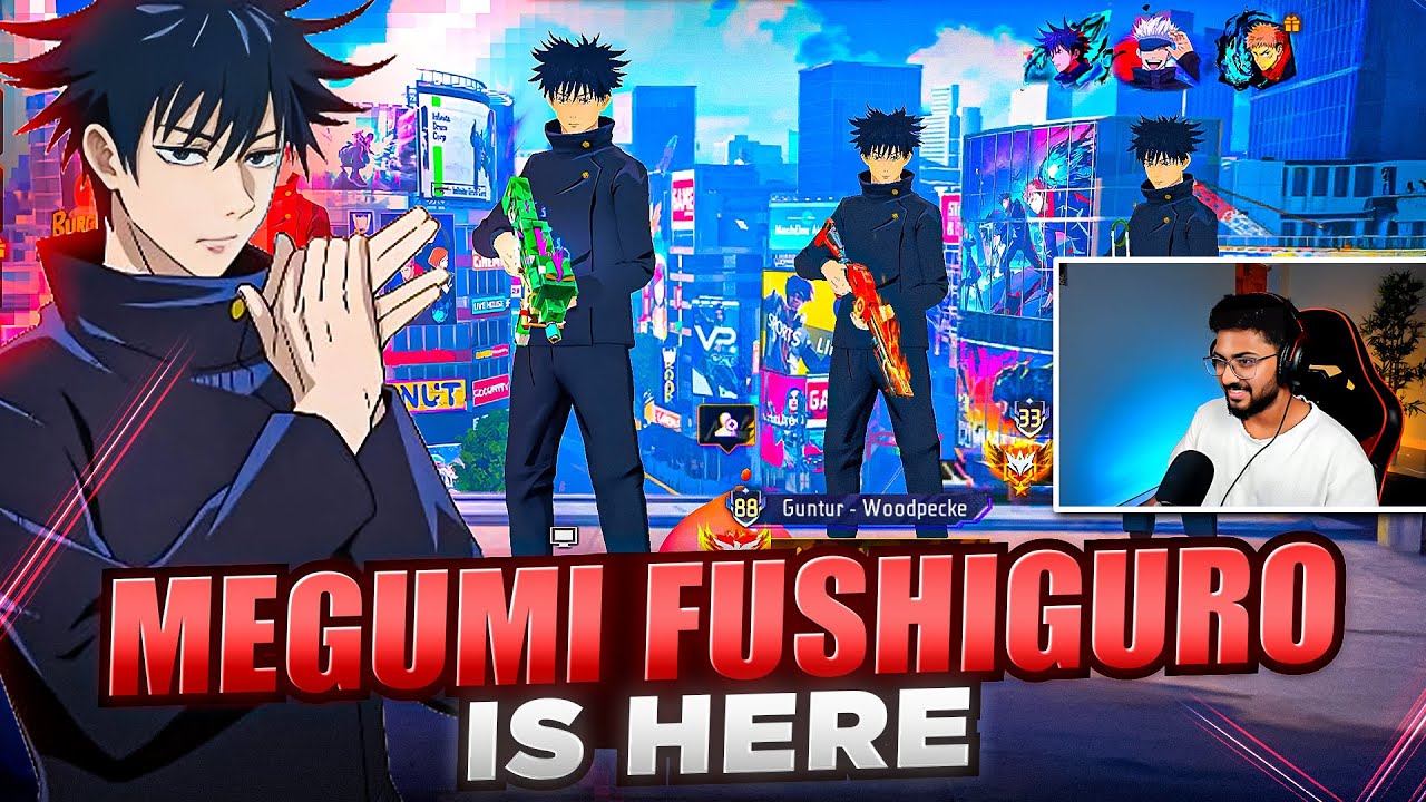New Fushiguru Bundle Gameplay 😍🔥 Best Collab Ever? 🔥 - FreeFire Telugu - MBG ARMY