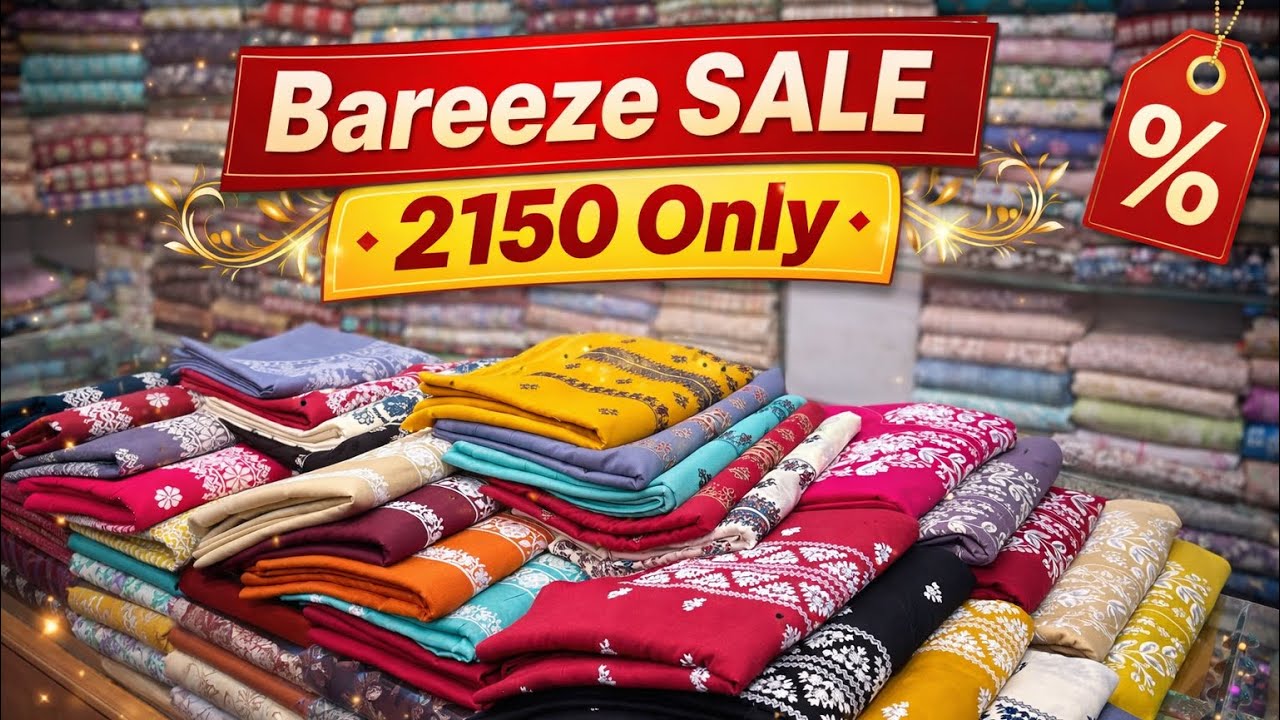 *BIG 1 DAY SALE ON PURE LAWN*😍 Latest collection by BIN WALAYAT 🇵🇰