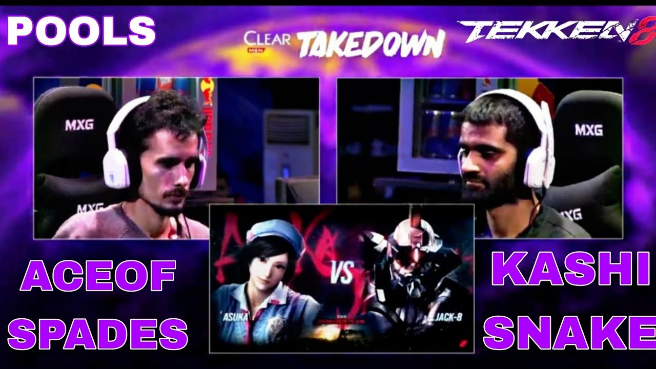 KASHI SNAKE ( JACK 8 ) VS ACE OF SPADES  ( ASUKA ) _ 2025 TAKEDOWN POOLS MATCH  _ #tekken8