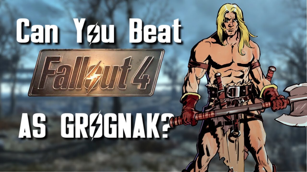 Can You Beat Fallout 4 As A Barbarian?