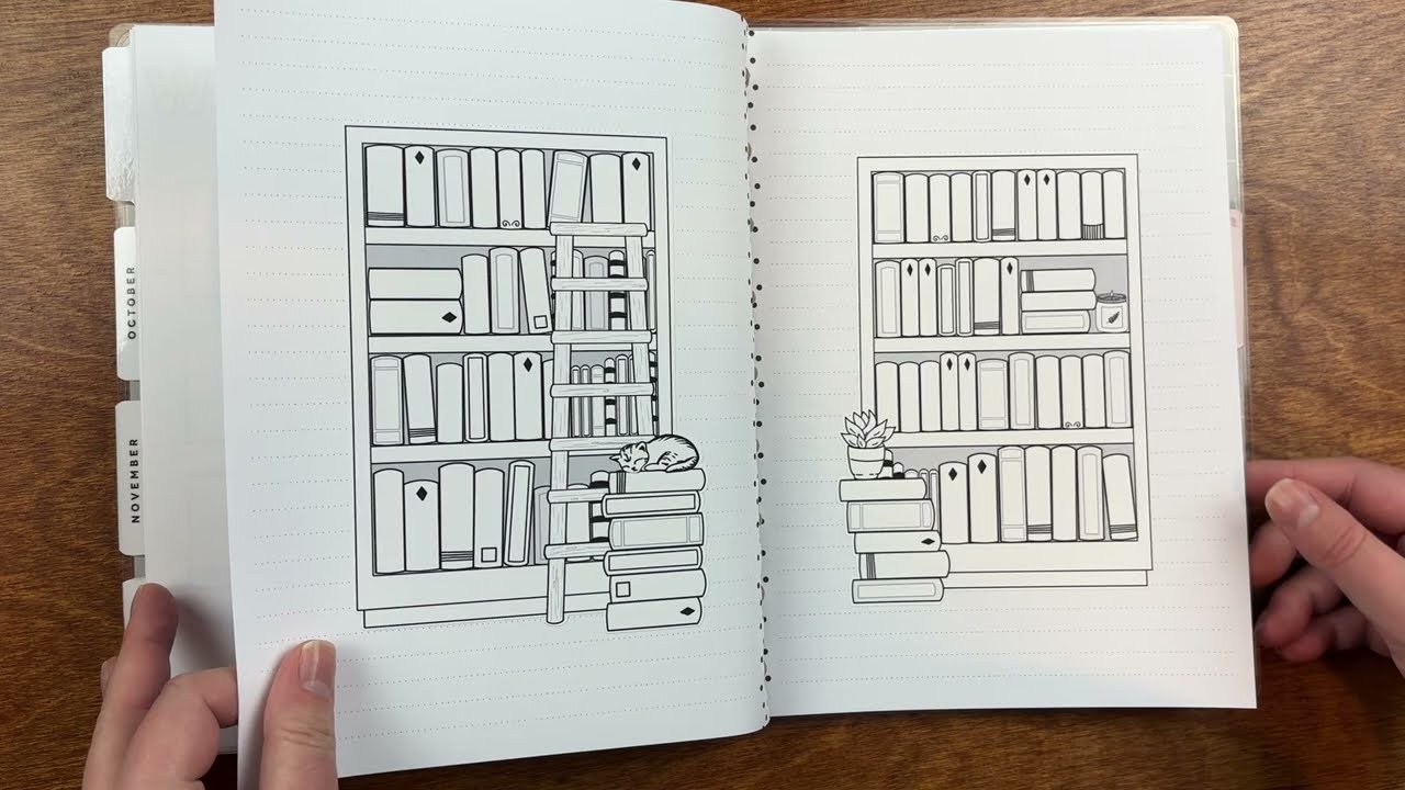 2025 Reading Journal Overview | The Happy Planner