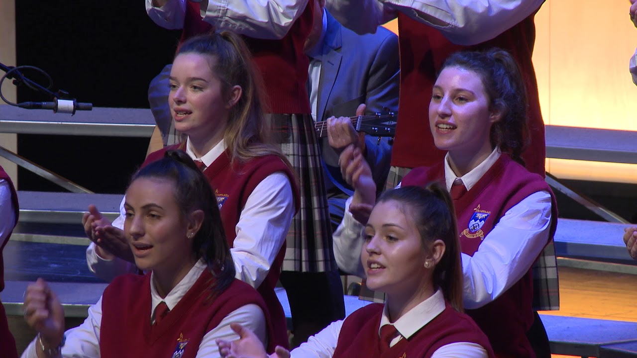 The Big Sing 2017 Session 05 Dunstanza Senior Girls   Wairua tapu, Wehi whanau transcr D Squire adap
