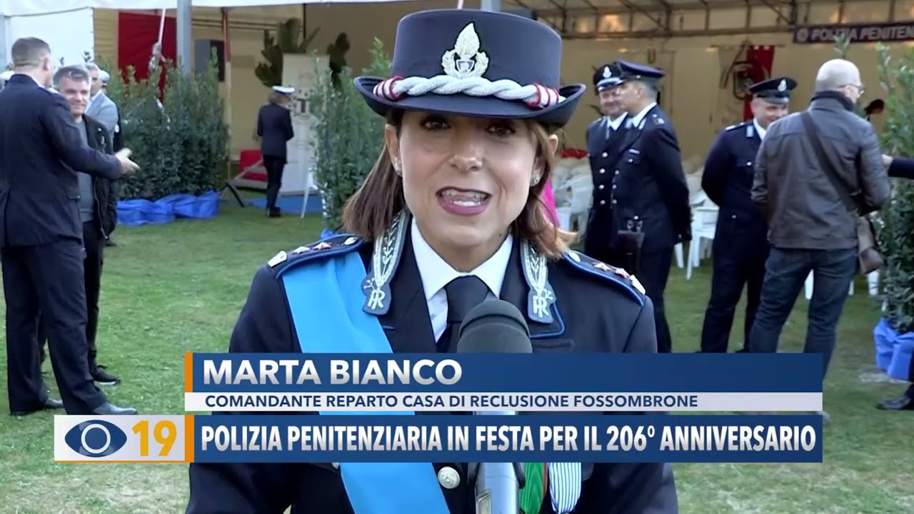 Polizia Penitenziaria in festa per il 206° Anniversario a Fossombrone