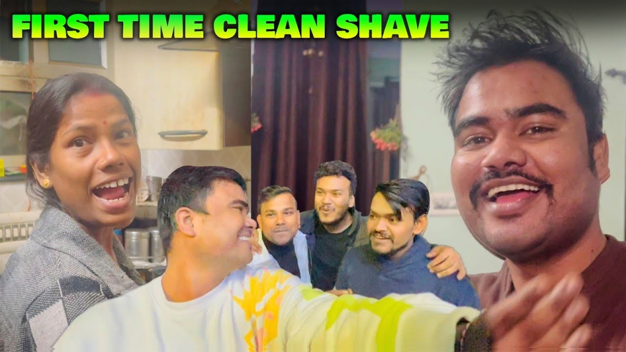 First Time Antaryami CLEAN SHAVE VLOG