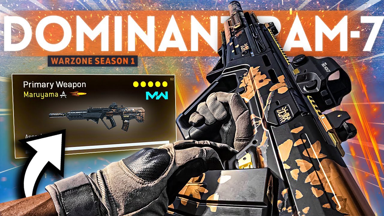This Classic RAM-7 Class Setup in Warzone is still TOP TIER!