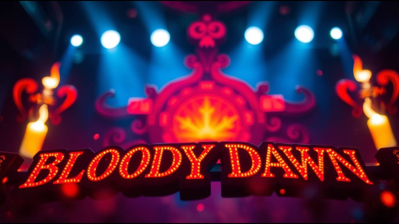 🩸 Bloody Dawn Slot Gameplay  Dark Casino Entertainment 🌅🎰