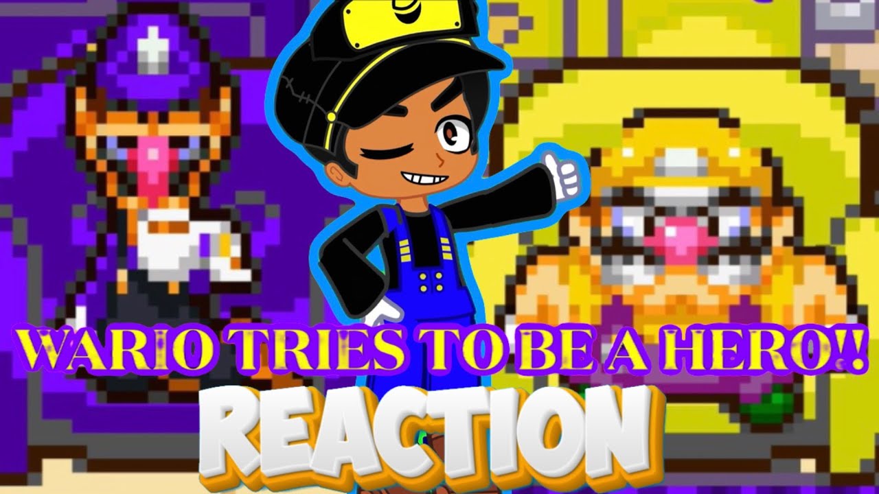 WARIO IS JEALOUS!!😱😔 | Wario tries to be a Hero REACTION!!