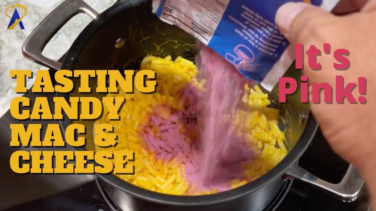 Trying Pink Candy Kraft Mac & Cheese for Valentine’s Day