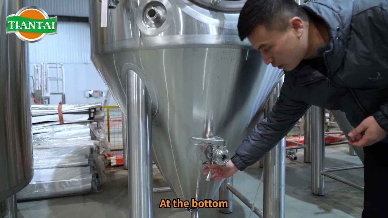 1000L Beer Fermentation Tank introduction--Tiantai Beer Brewing Equipment