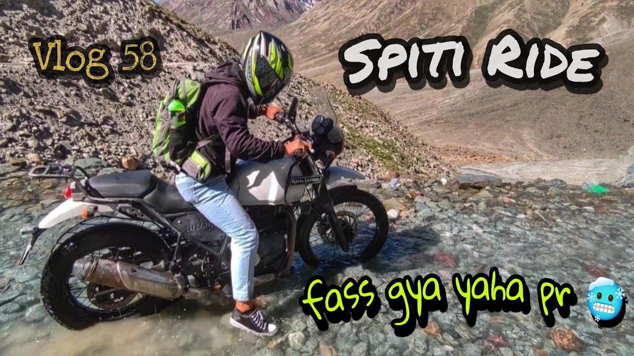 Lahaul and Spiti Ride// finally ponch gye chandertal lake // kaza to manali // vlog 58