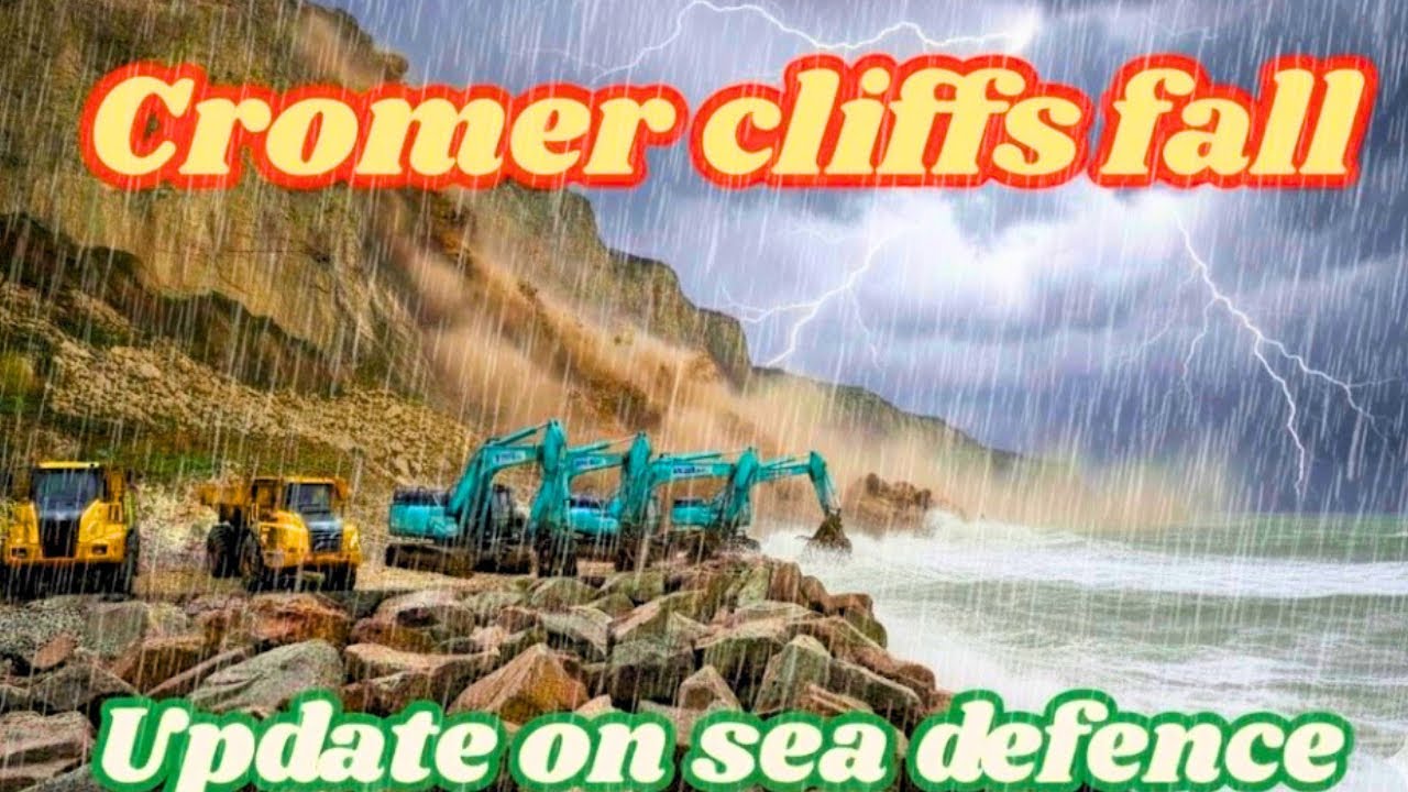 CROMER CLIFFS COLLAPSE! 🌊🧗‍♂️ | Sea Defence Failure | Pier & Beach Damage | WFA Explore