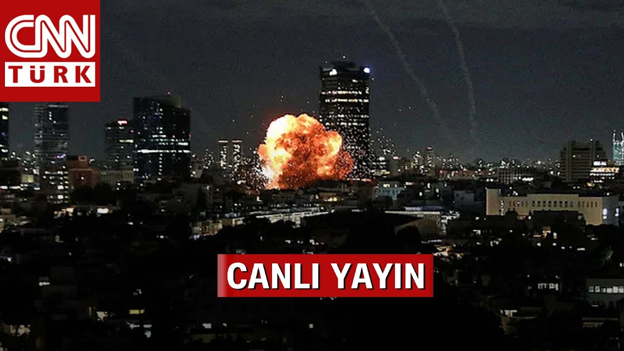 İRAN İSRAİL'İ, İSRAİL BEYRUT'U BOMBALIYOR | CANLI HABER