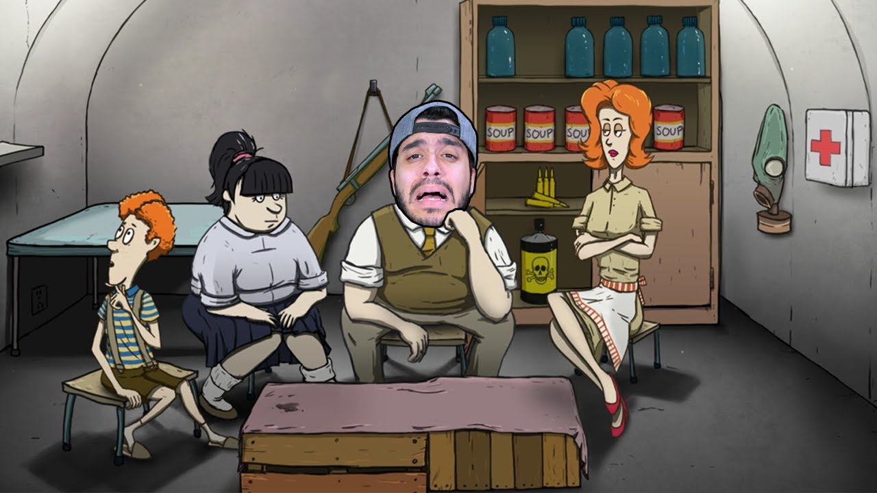 SOBREVIVENDO EM UM BUNKER COM A MINHA FAMÍLIA! - 60 Seconds!