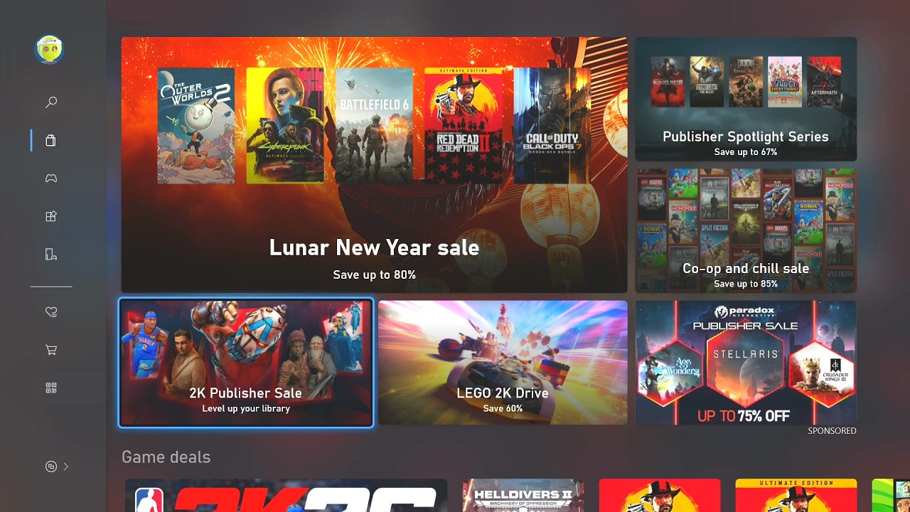 ASMR Gum Chewing Browsing the Xbox Store