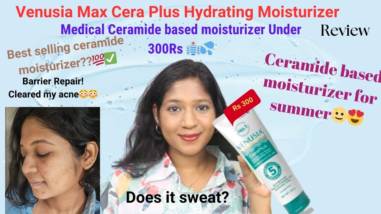 Venusia Max Cera Plus Moisturizer Review in Tamil | Worth it for 300 Rs | Beauty by Indu -Tamil
