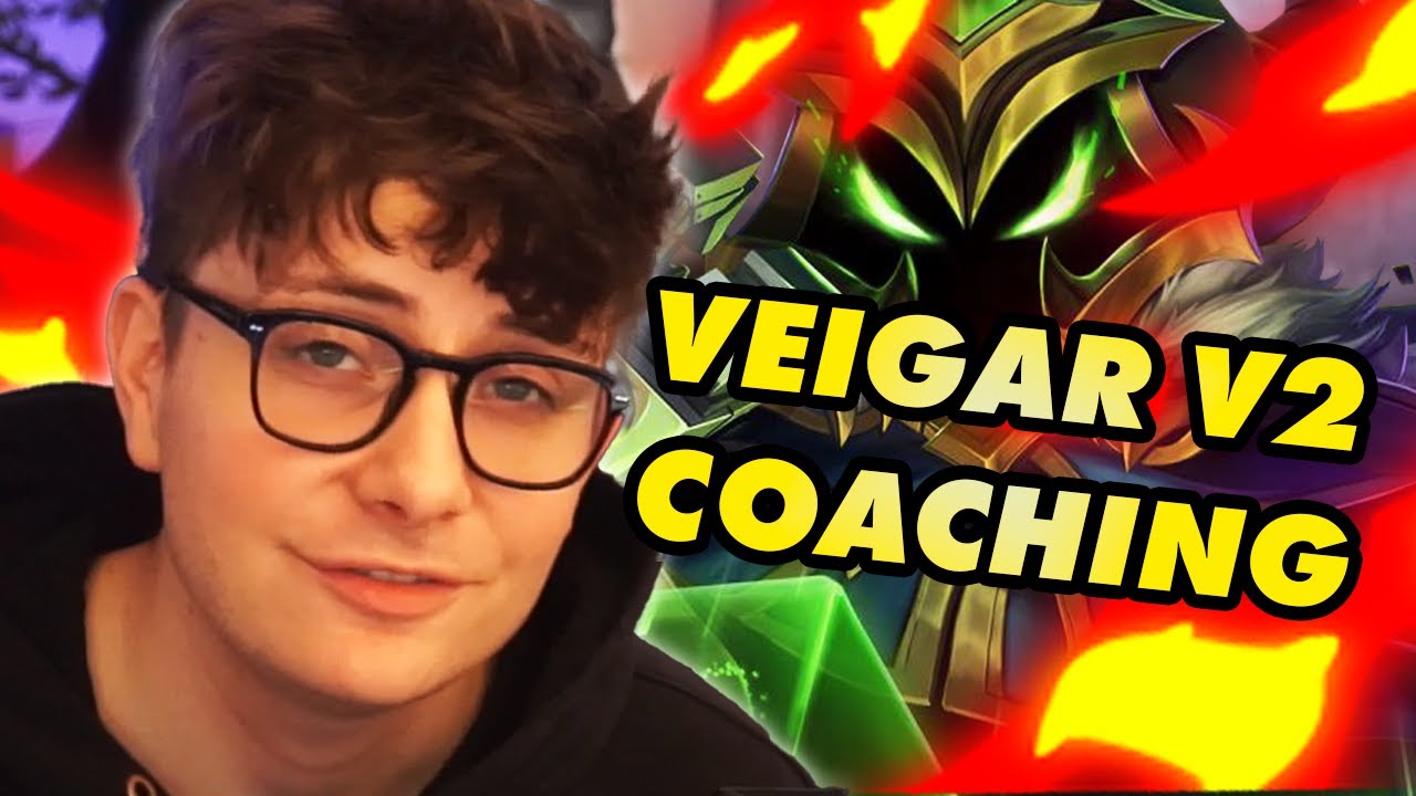 ICH BIN SCHLECHT IN LEAGUE OF LEGENDS! | @veigarv2 Coaching