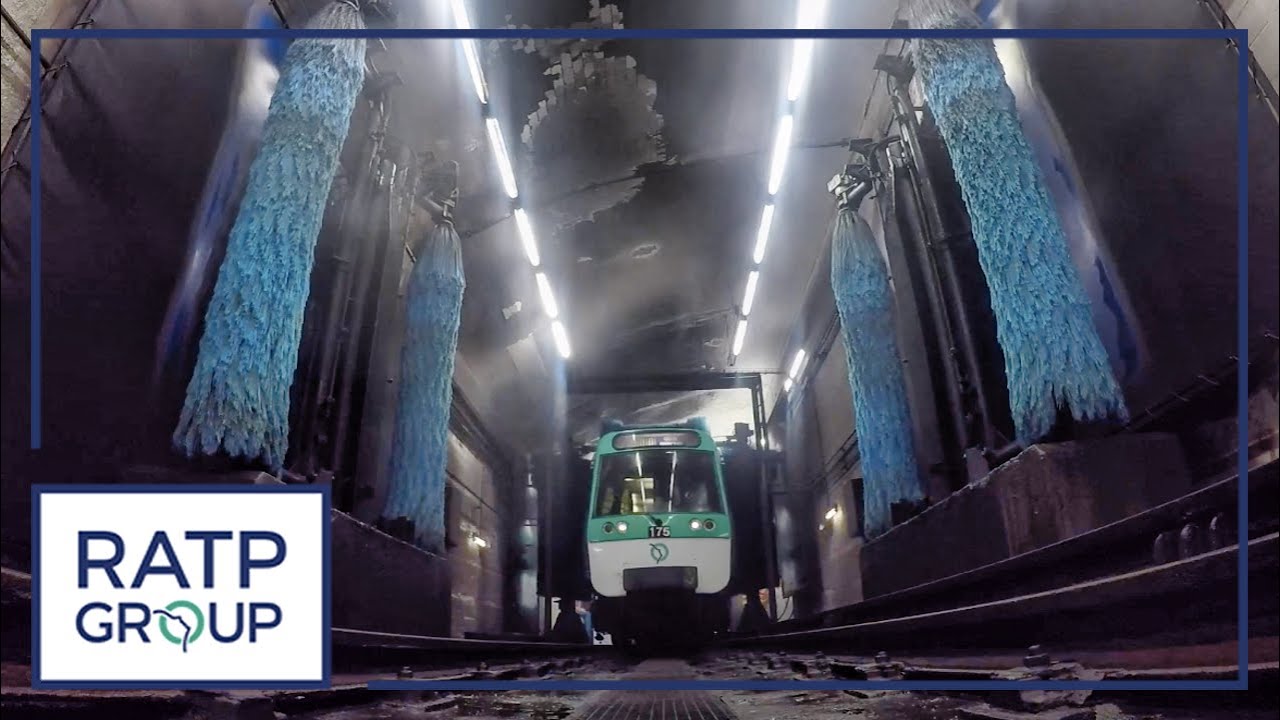 Comment lave t'on un métro ? | RATP